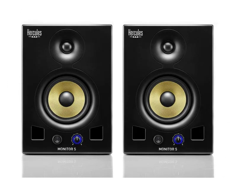 Hercules Studiomonitore Monitor 5 – Paar, 2x 80 W