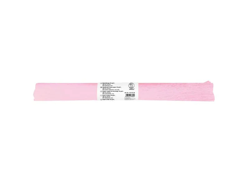 URSUS Krepppapier 50 cm x 2.5 m, 32 g/m², Rosa