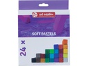 Talens Pastellkreide Soft Pastels 24er Set, Mehrfarbig