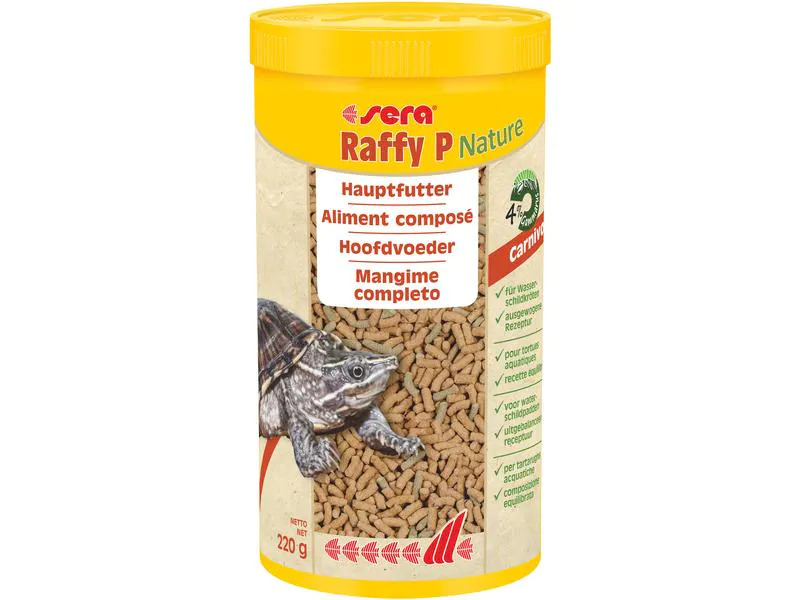sera Hauptfutter Raffy P Nature, 1000 ml, 220g