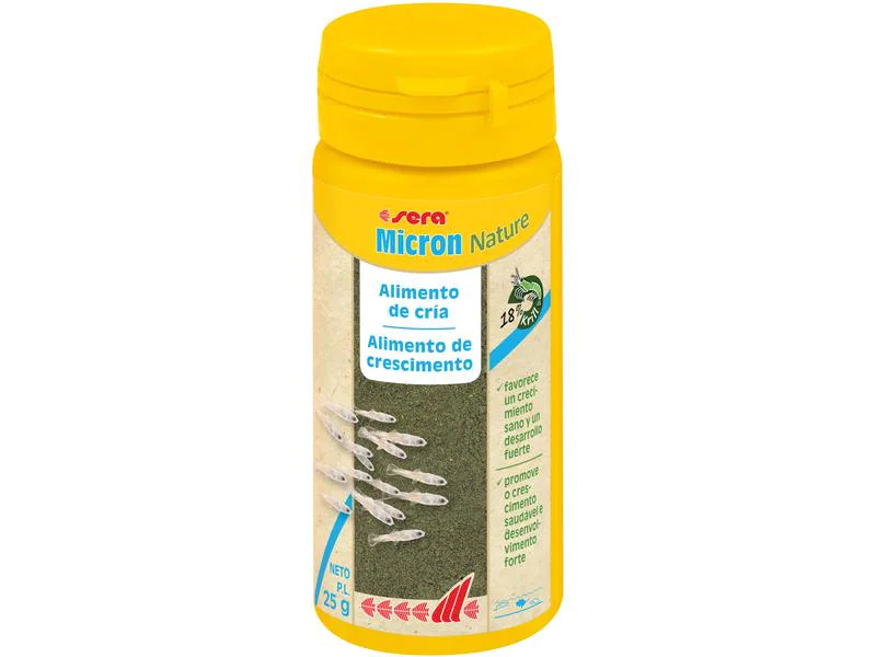 sera Aufzuchtsfutter Micron Nature, 50 ml, 25 g