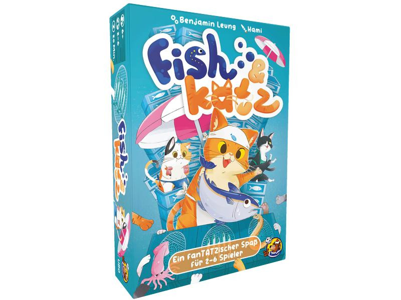 Heidelberger Spieleverlag Familienspiel Fish &amp; Katz -DE-