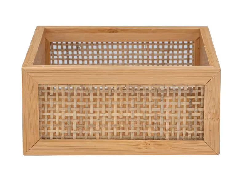 Wenko Aufbewahrungsbox Allegre M, Hellbraun