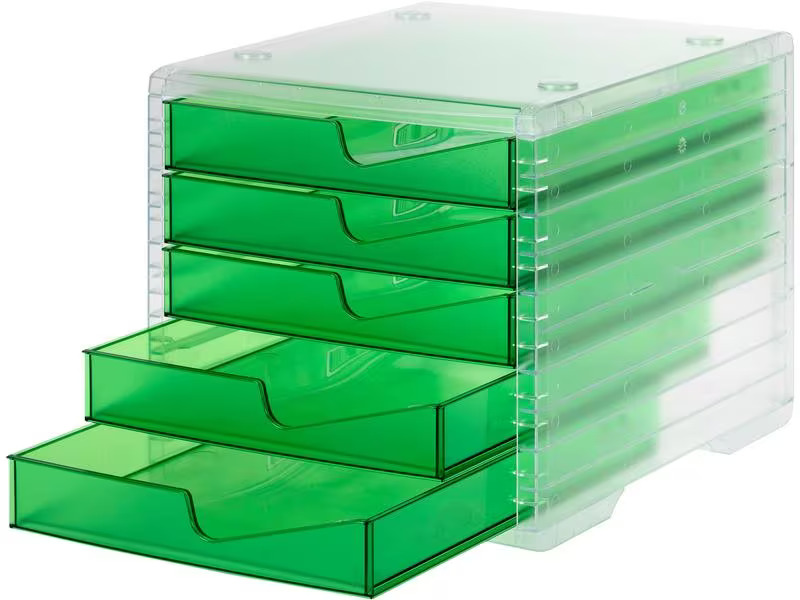Styro Schubladenbox Styroswingbox light Gecko