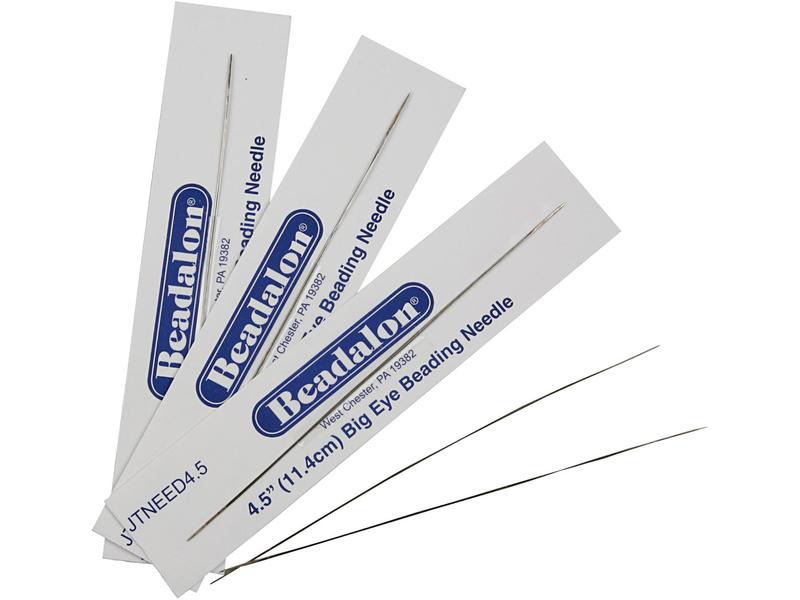 Creativ Company Auffädelhilfe Nadel 6 cm, 5 Stück