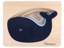Kindsgut Holzpuzzle Wal