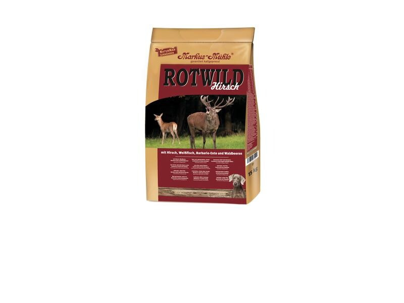 Markus Mühle Trockenfutter Dog Rotwild Hirsch, 15 kg