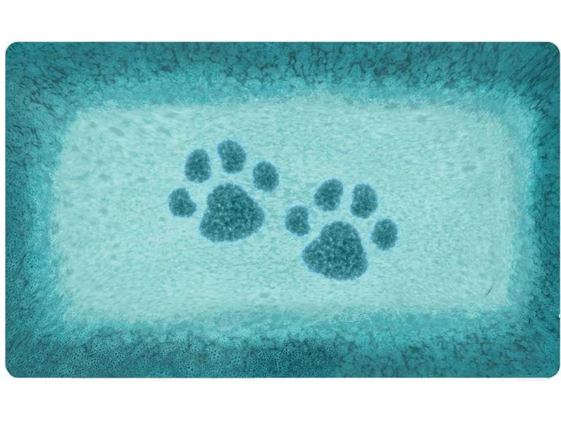 Tarhong Napfunterlage PVC Vasaio, 29.2 x 48.3 cm, Blau