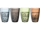 Leonardo Trinkglas Matera 340 ml, 4 Stück, Mehrfarbig