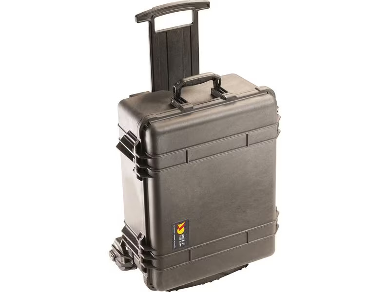 Peli Schutzkoffer 1560 mit Schaumstoffeinlage, Schwarz