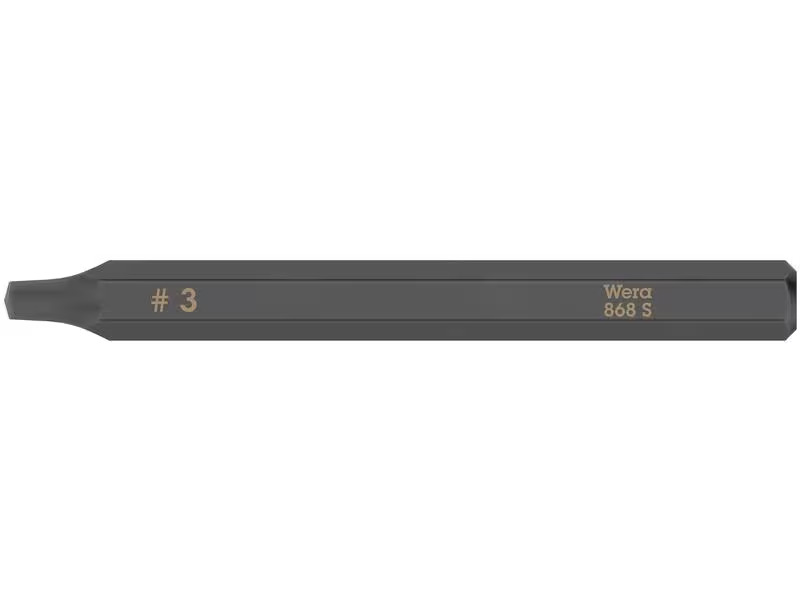 Wera Bit 868 S Innenvierkant Nr.3, 1-teilig