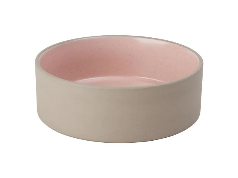 OYOY Keramiknapf Sia M, Ø 17 x H 6 cm, Rose