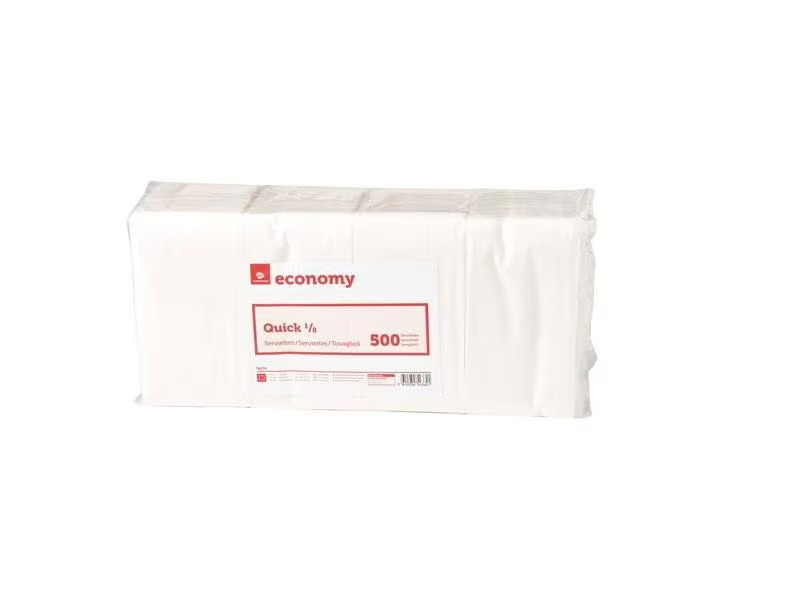 Haushaltsware Papierservietten Quick 33 cm x 33 cm, 500 Stück