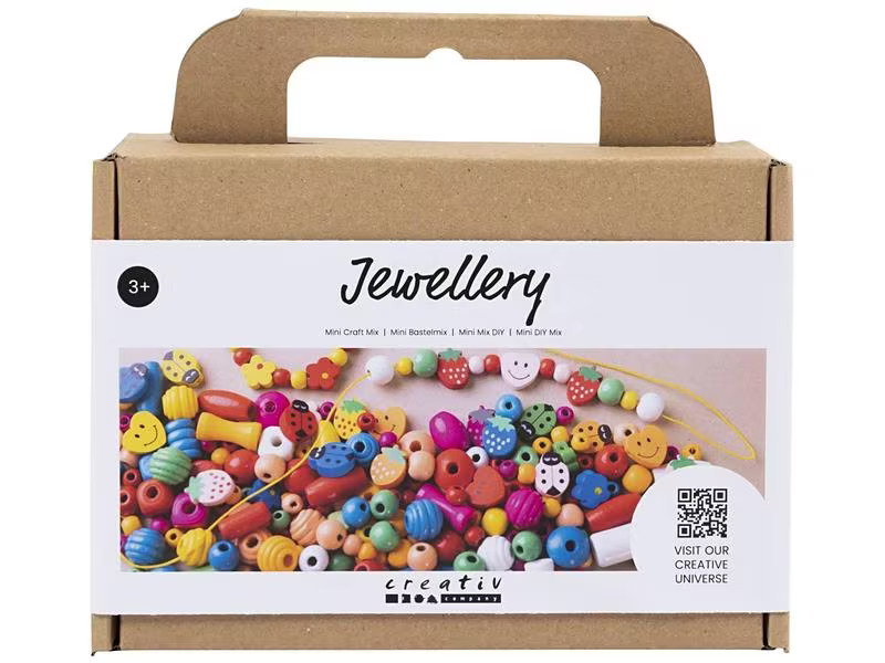 Creativ Company Schmuck Bastelset Mini Fröhliche Farben