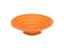 LickiMat Futtermatte Dog Splash, ø 19 cm, Orange