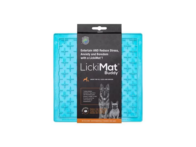 LickiMat Futtermatte Dog Buddy XL, 28 x 28 cm, Türkis