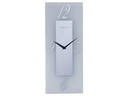 NeXtime Wanduhr Dali Transparent/Weiss