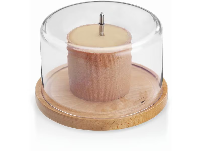 Kela Käsehobel mit Haube Braun