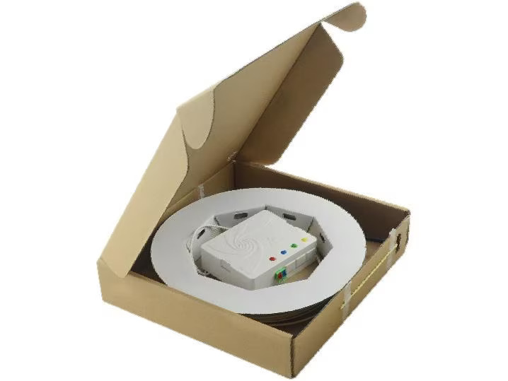Lightwin FTTH OTO Box 2x LC/APC Kupplungen, Breakoutkabel 30 m