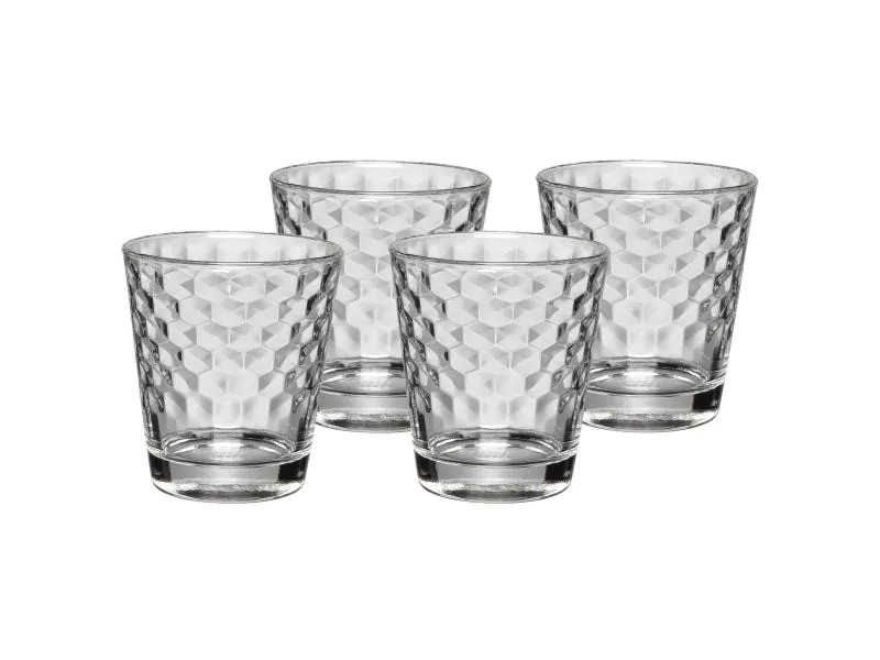 WMF Trinkglas 225 ml, 4 Stück, Transparent