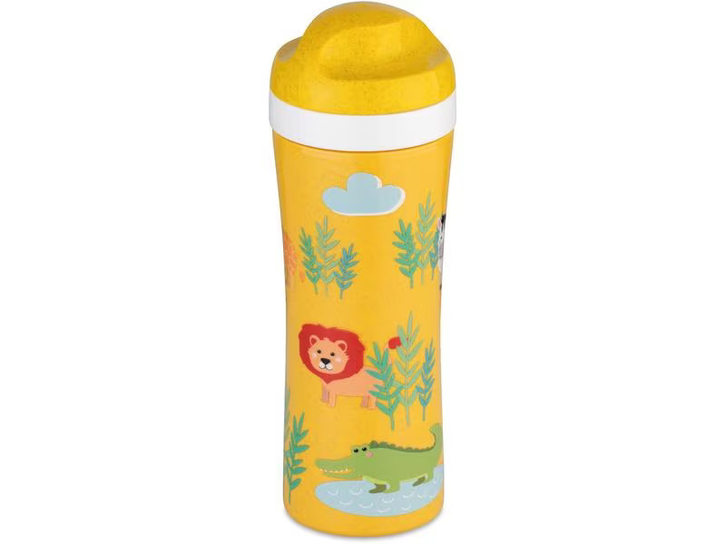 Koziol Trinkflasche Oase Afrika, 425 ml, Gelb