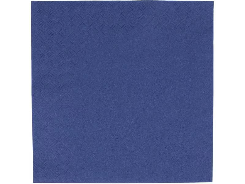 tabletop Papierservietten 33 cm x 33 cm, 100 Stück, Blau
