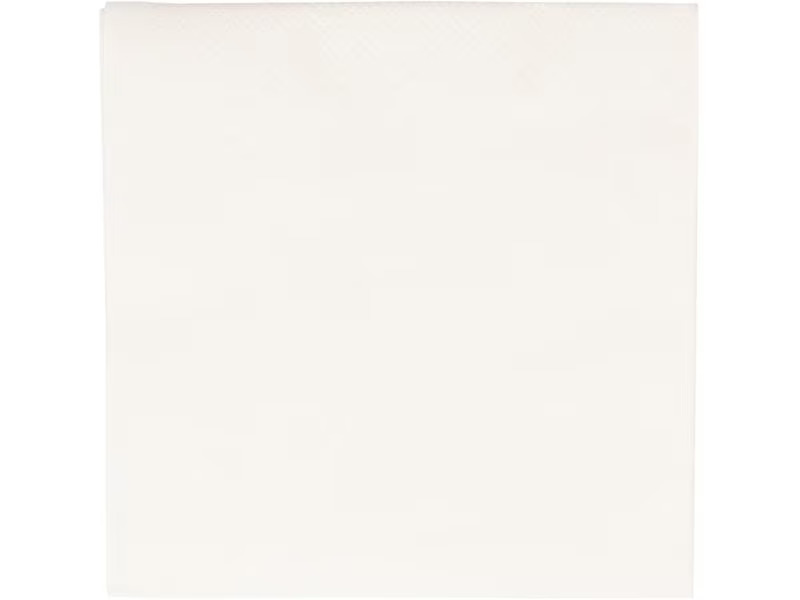 tabletop Papierservietten 33 cm x 33 cm, 100 Stück, Creme