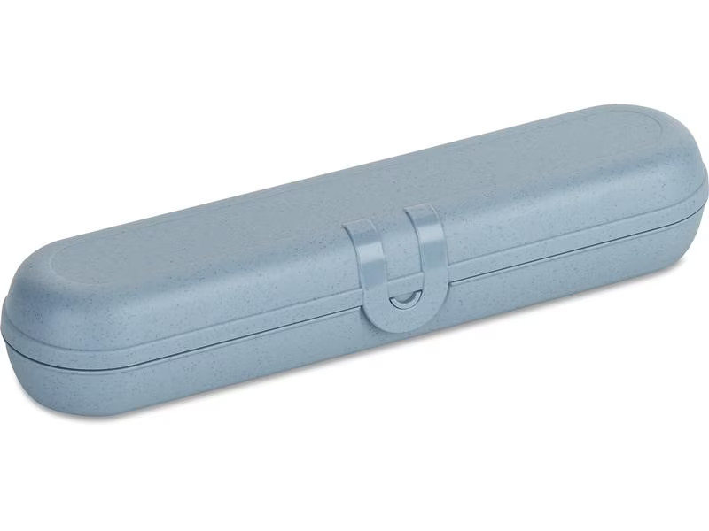 Koziol Besteck-Set Etui Klikk 1-teilig, Blau