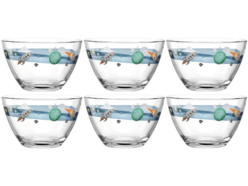 Leonardo Kinderschale Avventura 400 ml, 6 Stück, Weltall
