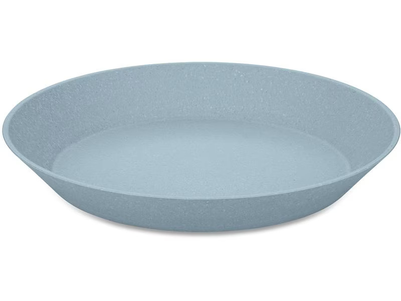 Koziol Suppen- &amp; Pastateller Connect 24 cm, 4 Stück, Blau
