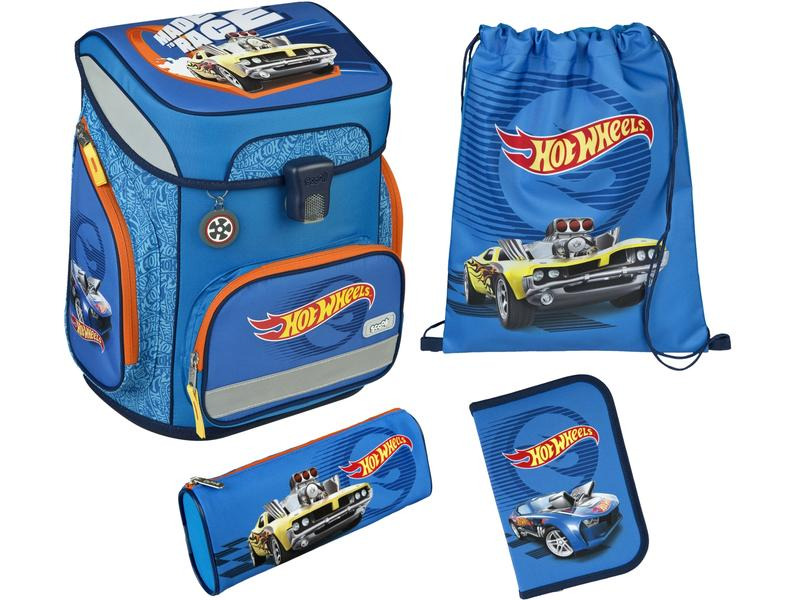 Scooli Schulthek-Set 5-teilig Hot Wheels, 18 l