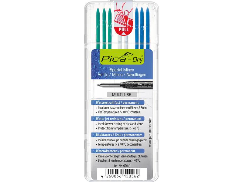 Pica Ersatz-Minen Pica-Dry Spezialminen, 8 Stück