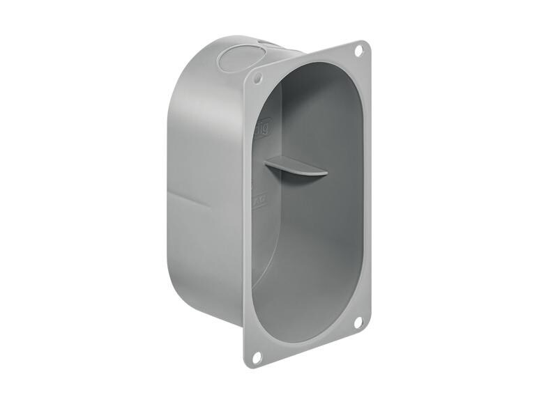 WEIBEL Montagedose HSB Basic, 2 x 1, 65 x 120 x 50 mm