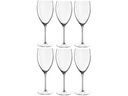 Leonardo Weissweinglas Poesia 450 ml, 6 Stück, Transparent
