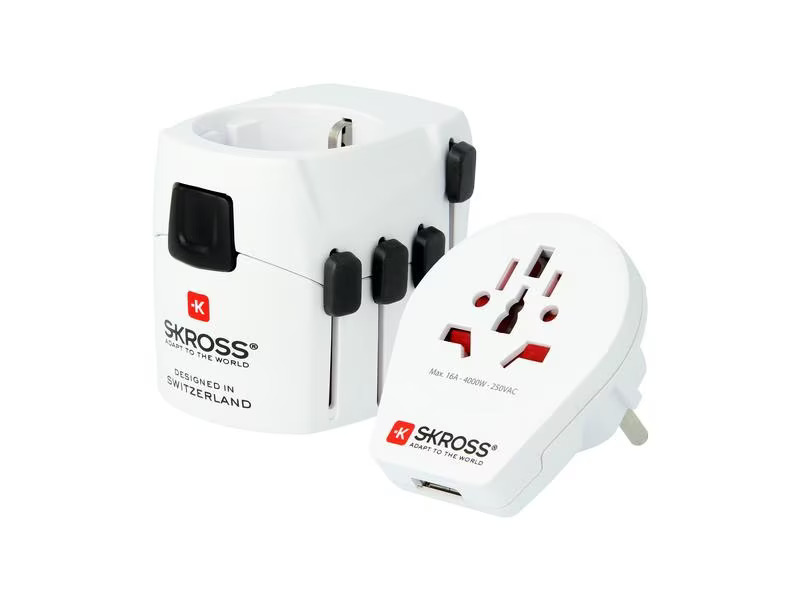 SKROSS Weltreiseadapter PRO World &amp; USB