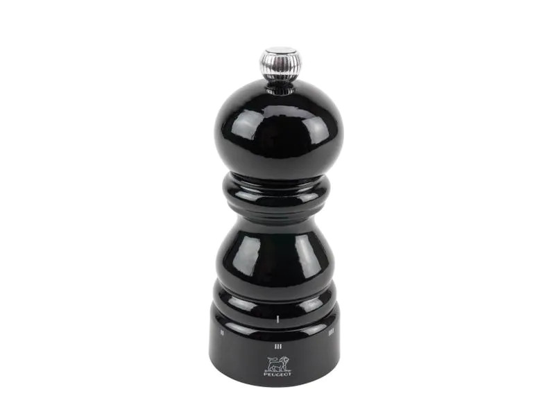 Peugeot Pfeffermühle Paris 12 cm, Schwarz glanz