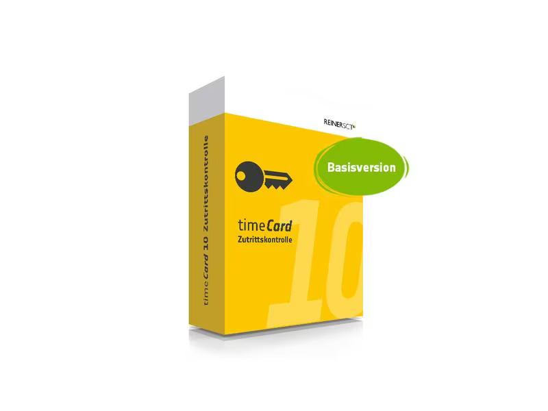 Reiner SCT Zutrittskontrolle timeCard 10 AC Basic Lizenz, ESD