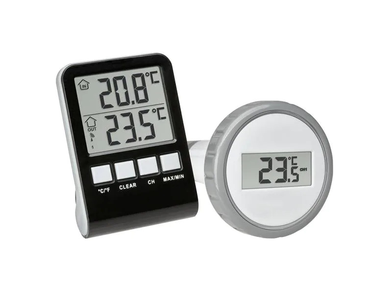TFA Dostmann Funk-Thermometer PALMA, für Pool