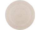 House Nordic Teppich Menorca Ø 120 cm, Hellbeige