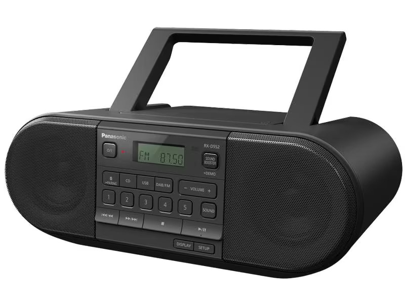 Panasonic Radio/CD-Player RX-D552 Schwarz