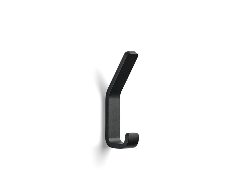 Zone Denmark Wandhaken Rim gross Schwarz