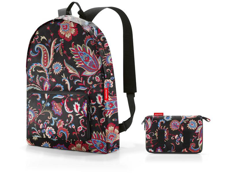 Reisenthel Rucksack Mini Maxi Paisley Black