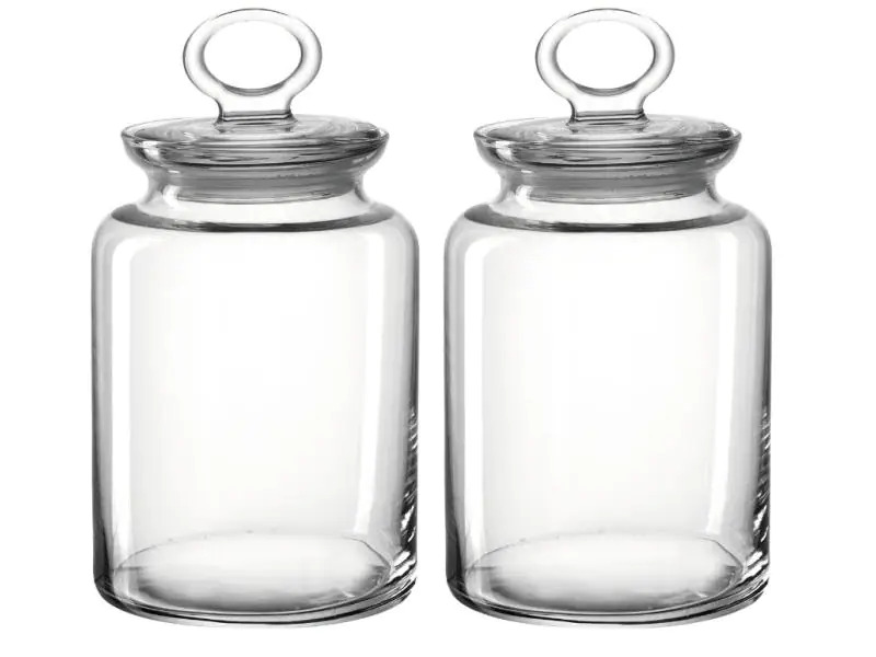 Montana Vorratsglas CAKE 2 Stück, 1.5 l, Transparent