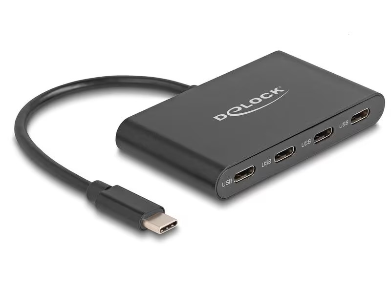 Delock USB-Hub 4 x USB 3.1 Typ-C