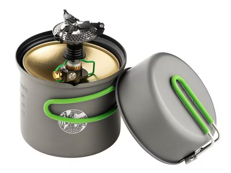 Optimus Gaskocher Crux Weekend Kochsystem Grau