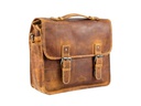 Alpenleder Kamera-Tasche Reporter Beige