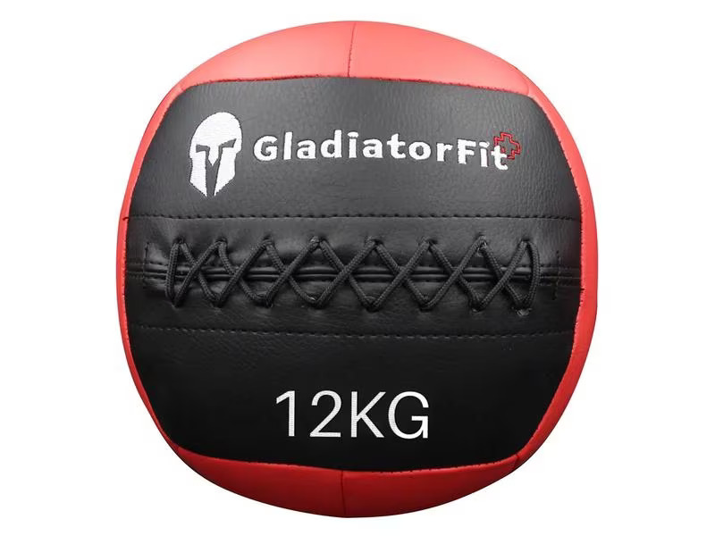 Gladiatorfit Medizinball Ultra-strapazierfähiger Wall Ball 12 kg