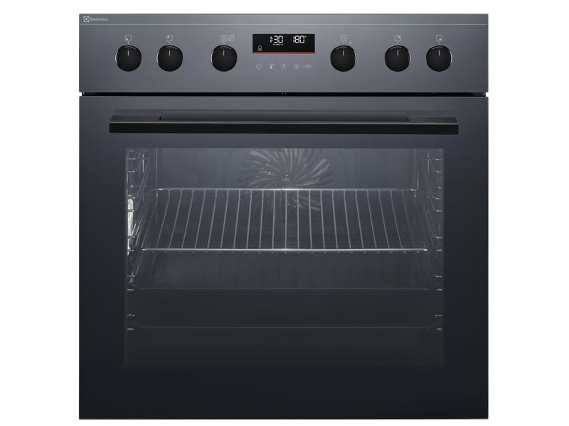 Electrolux Einbauherd EH6L50DSP EU 60, Schwarz