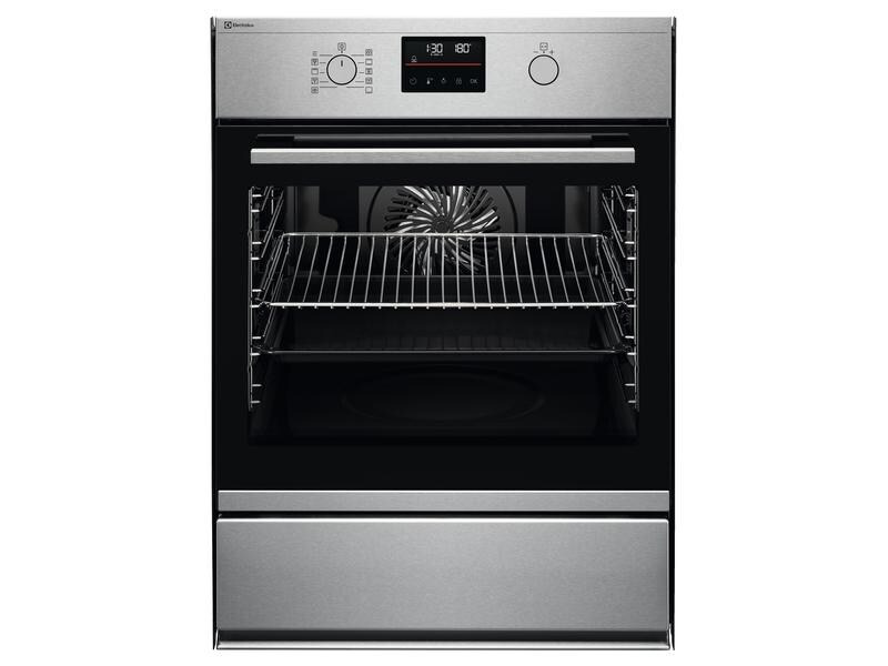 Electrolux Einbaubackofen EB7L4CN Schwarz/Silber A+