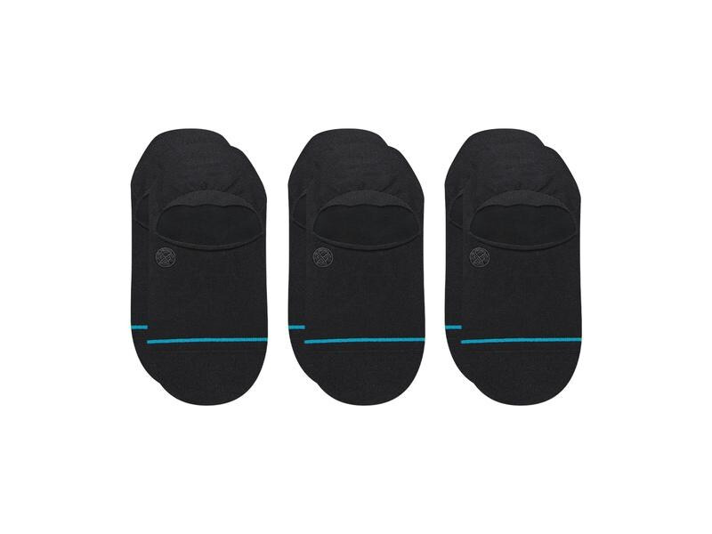 STANCE Socken Icon No Show Schwarz 3er-Pack